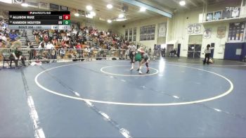 100 lbs Cons. Round 4 - Allison Ruiz, Canyon Springs vs Kamden Nguyen, Irvine