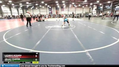 80 lbs Rd# 5- 3:45pm Friday Final Pool - Lazarus McEwen, Agression Legionaries vs Urijah Courter, Iowa Black