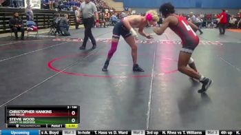 3 - 144 lbs Cons. Round 1 - Stevie Wood, Liberty HS (Bedford) vs Christopher Hankins, Lake Taylor