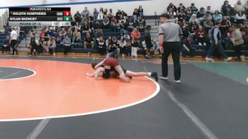 107 lbs Round Of 16 - Holdyn Humphries, Chartiers-Houston vs Dylan Skoncey, Keystone Oaks