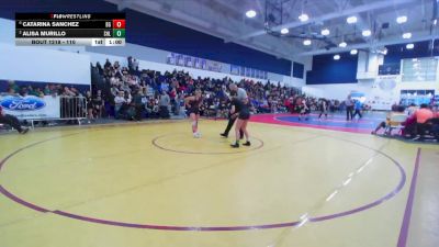 110 lbs Cons. Round 2 - Alisa Murillo, Shadow Hills vs Catarina Sanchez, Bell Gardens