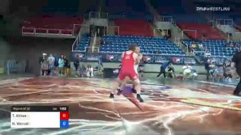 195 lbs Round Of 32 - Thaden Abbas, Iowa vs Noah Wenzel, Illinois