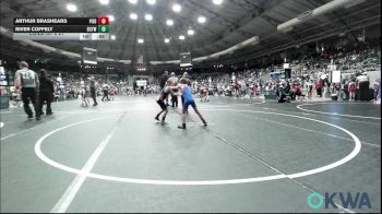 55 lbs Consi Of 8 #1 - Arthur Brashears, Piedmont vs River Coffelt, Bridge Creek Youth Wrestling