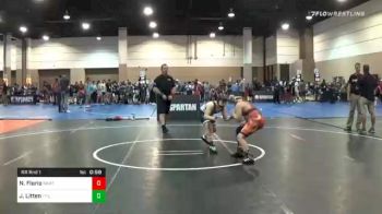 108 lbs Prelims - Nicholas Florio, SWAT (Sheldon Wrestling Academy Training) vs Jack Litten, TitleTown Wrestling Academy