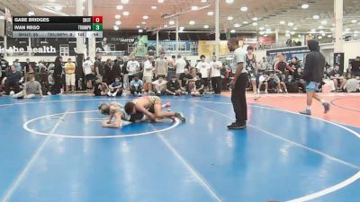 147 lbs Rr Rnd 3 - Gabe Bridges, Team Shutt - HSC vs Ivan Rego, Triumph Blue - HSC