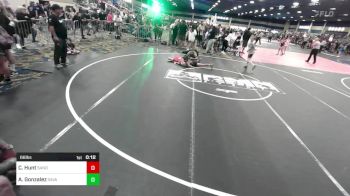 66 lbs 3rd Place - Cannon Hunt, Sanderson Wr Acd vs Aj Gonzalez, Savage House WC