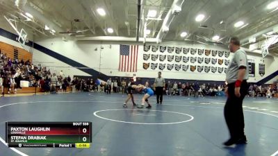 106 lbs Cons. Semi - Stefan Drabiak, St. Ignatius vs Paxton Laughlin, Louisville