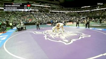 165-2A 3rd Place Match - Peyton Armstrong, North Fork High School vs Jacob Pacheco, Monte Vista