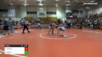 152 lbs Quarterfinal - Landon Kissell, Va vs Colby Dalon, Tn