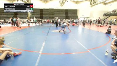 85 lbs Rr Rnd 6 - Joey LaValle, Edge Wrestling vs Porter Hall, Maine Hammahs MS