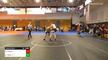 126 lbs Consolation - Sean Lacey, St. John's College High School vs Christian Calvo, Watchung Hills