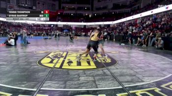 157 lbs Semifinal - Tensei Thompson, Bishop Kelly vs Syrus Bartrop, Middleton