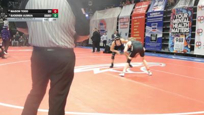 165 Class 4 lbs Cons. Round 3 - Mason Todd, Christian Brothers College vs Sjoeren Aumua, Grain Valley