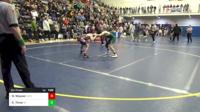 121 lbs Qtr-finals - Braiden Weaver, Altoona vs Ethan Timar, St. Edward-OH