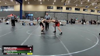 140 lbs Round 2 (8 Team) - Bradley Caygill, Daniel Cormier WA vs Paxton Purcell, Richmond WC