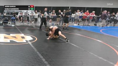 113 lbs Consi Of 32 #2 - Aiden Garcia, CA vs Gable Hargrove, GA