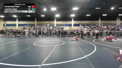 106 lbs Round Of 64 - Dylan Duszynski, Lancer WC vs Carter Petrie, Red Dot WC