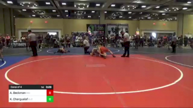 145 lbs Consi Of 4 - Avery Beckman, Vici WC vs Kianna Chargualaf, Elite ...