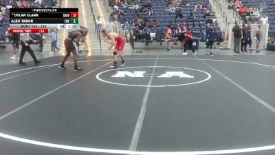 133 lbs Champ. Round 1 - Alex Tabor, Lindsey Wilson (Ky.) vs Dylan Clark, Southern Oregon