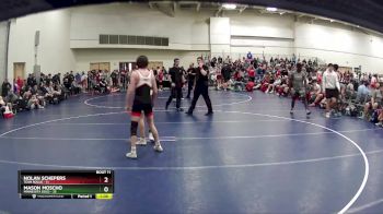 132 lbs Finals (8 Team) - Nolan Schepers, Team Rogue vs Mason Moscho, Minnesota Gold