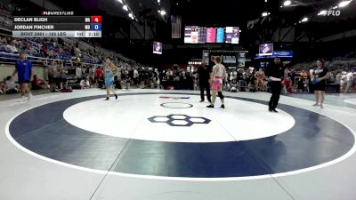 165 lbs Cons. Rd Of 32 - Declan Bligh, MA vs Jordan Fincher, MO