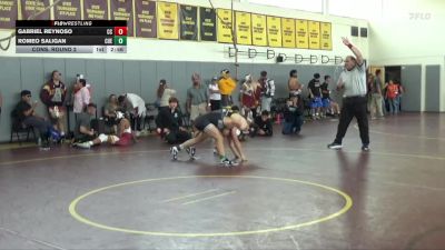 149 lbs Cons. Round 2 - Gabriel Reynoso, Chabot College vs Romeo Saligan, Cuesta College