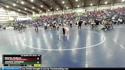 65 lbs Cons. Round 3 - Israyel Murillo, Top Of The Rock Wrestling Club vs Andrew Sandness, Ravage Wrestling Club