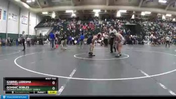 197 lbs Cons. Round 1 - Gabriel Ledesma, Unattached vs Dominic Robles, Colorado State University - Pueblo