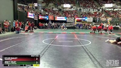 G - 235 lbs Cons. Round 2 - Kenna Schmaus, Missoula Hellgate (Girls) vs McKenna LeCoure, Butte (Girls)