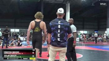 190 lbs Placement Matches (8 Team) - Preston Brooks, BEASTWORKS WRESTLING CLUB vs DYLAN SHULTZ, MAT RATS WRESTLING CLUB