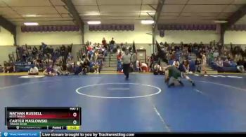 118 lbs Round 2 - Nathan Russell, Kelly Walsh vs Carter Maslowski, Tongue River