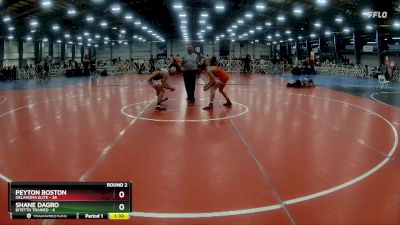 110 lbs Rd# 5- 3:45pm Friday Final Pool - Shane Dagro, Bitetto Trained vs Peyton Boston, Oklahoma Elite