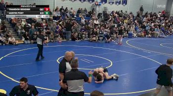 132 lbs Semifinal - Austin Post, Alexander vs Thandon Bensink, Chautauqua Lake