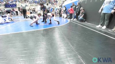 75 lbs Quarterfinal - Tucker Novotny, Cowboy Wrestling Club vs Owen Boggs, Cleveland Takedown