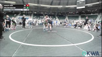 100 lbs Quarterfinal - Huxley Kish, Shelton Wrestling Academy vs William Nguyen, Standfast