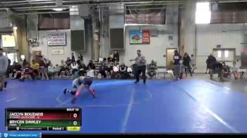 72 lbs Round 4 (6 Team) - Jaclyn Bouzakis, Dynasty Death Row vs Brycen Dawley, POWA