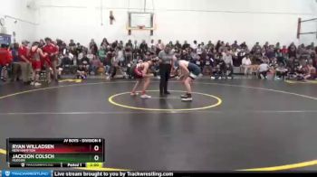 Round 2 - Jackson Colsch, Hudson vs Ryan Willadsen, New Hampton