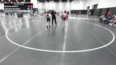 100 lbs Marcus Bennett, Virginia vs Grayson DeCosmo, Maryland