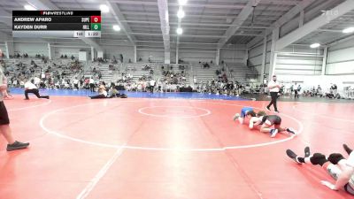 120 lbs Rr Rnd 1 - Andrew Aparo, Superior SWA vs Kayden Durr, Hillbilly Hammers