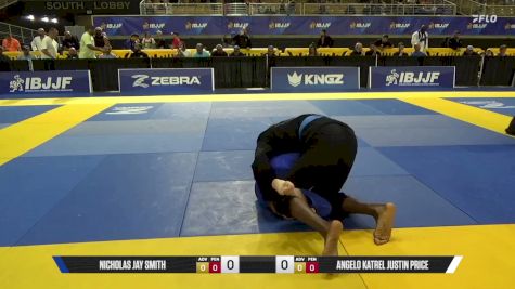 Angelo Katrel Justin Price vs Nicholas Jay Smith 2026 Pan Jiu Jitsu IBJJF Championship