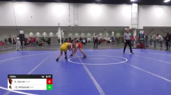 149 lbs C Of 16 #2 - Ayden Garver, Oregon State vs Gabe Willochel, Wyoming