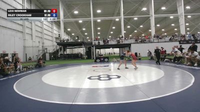 95 lbs Lexi Newman, Missouri vs Riley Crookham, Kansas