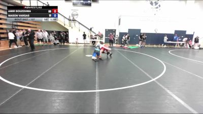 157 lbs Cons. Round 2 - Amir Bouzouma, MN vs Mason Vargas, WI