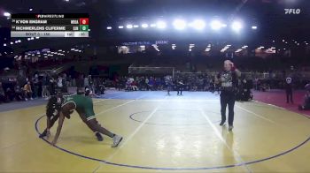 150 lbs Cons. Round 1 - K`von Engram, West-Oak vs Richmerlens Cliferme, St. John Neumann