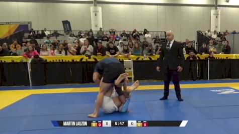 Cooper Levi Hassell vs Martin Lauzon 2024 World IBJJF Jiu-Jitsu No-Gi Championship