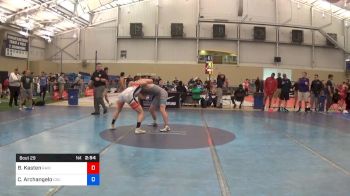 77 kg Round Of 32 - Benjamin Kasten, Rabid Dawg Wrestling Club, WI vs Chase Archangelo, Cleveland State University