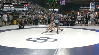 157 lbs Cons. Rd Of 32 - Brooks Kjar, Utah vs Aaron Schmitz, Montana