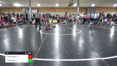 78 lbs Quarterfinal - Blake Putnam, Troy vs Conner Gordner, Unityville