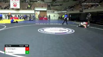 120 lbs Cons. Round 4 - Devin James Arreguin, California vs Santiago Chaidez, California