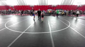 115 lbs Round 1 - Daisy Alexander, Top Dawgs Wrestling vs Olivia Hay, Brown Deer Jr Falcons Wrestling Club